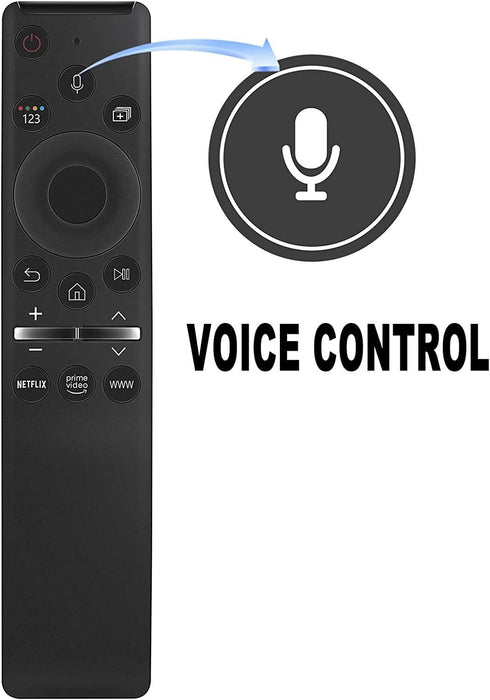 BN59-01357L Voice Remote Fit for Samsung Q70A Q80A Q60A QLED 4K Smart TV QA55Q70 - Battery Mate