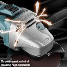 Load image into Gallery viewer, Brushless Cordless Angle Grinder With 2x Li-ion Battery &amp; Charger 125mm Combo Kit - Battery Mate