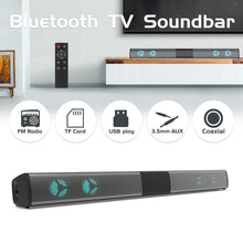 Load image into Gallery viewer, BS-28E TV Sound Bar with 4 Speakers 22 Inch Mini 3D Stereo Surround Soundbar - Battery Mate