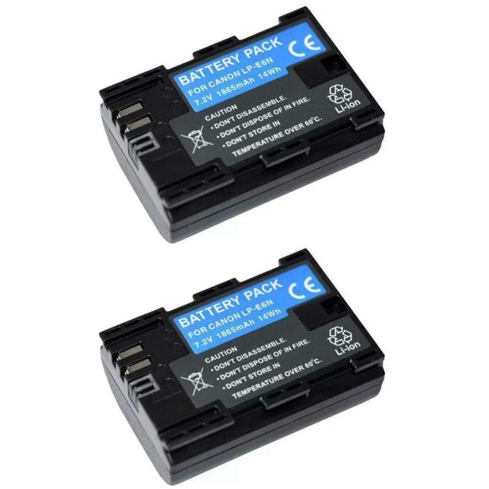 Camera Battery LP-E6 For Canon EOS 5D Mark III EOS 80D 70D 7D 60D 6D - Battery Mate