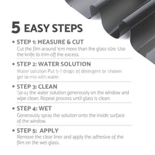 Load image into Gallery viewer, Car Home Window Tint Tinting Film Black Roll | 5% - Battery Mate