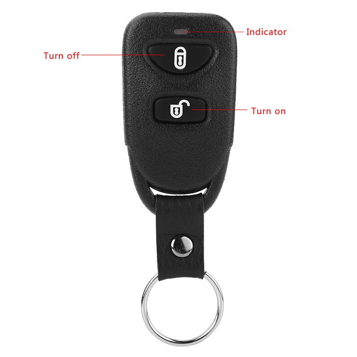 Car Universal Door Lock Locking Keyless Entry System Remote Central Control Set - Battery Mate