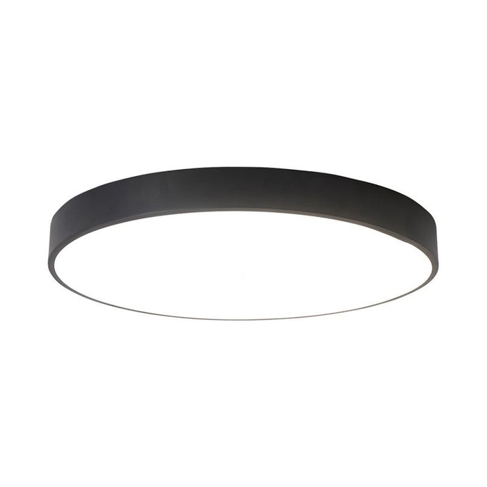 Ceiling Light LED Dimmable/Cool White 24W Black Shell Round Indoor Light | Black - Battery Mate