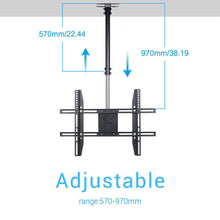 Load image into Gallery viewer, Ceiling Wall Mount TV Bracket 30- 65" with Tilt Feature &amp; 180 Rotate For Samsung LG Sony - Battery Mate
