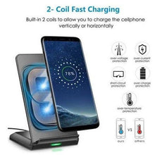 Load image into Gallery viewer, Choetech Wireless Charger Qi 10W Black T524-S - Battery Mate