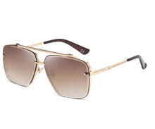 Load image into Gallery viewer, Classic Aviator Mirrored Flat Lens Sunglasses Metal Frame for Men and Women - Battery Mate