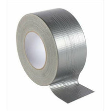 Load image into Gallery viewer, Cloth Duct Tape Gaffer Craft Self Adhesive Repair Silver 48mm Waterproof - Battery Mate