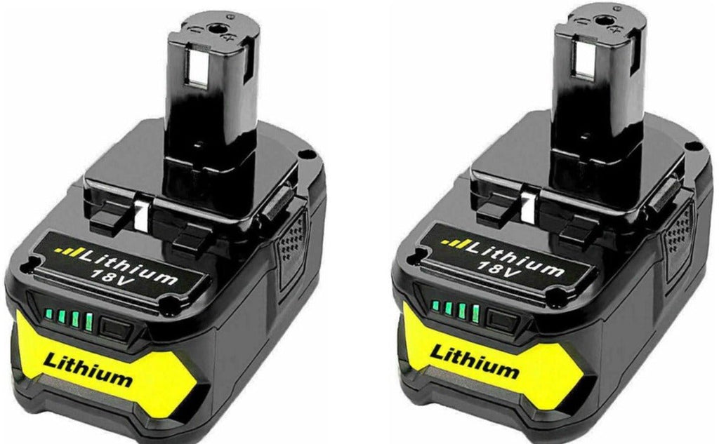 [Combo Deal] 2x Ryobi One+ Plus Compatible 18V Batteries 5ah + 1x Charger - Battery Mate