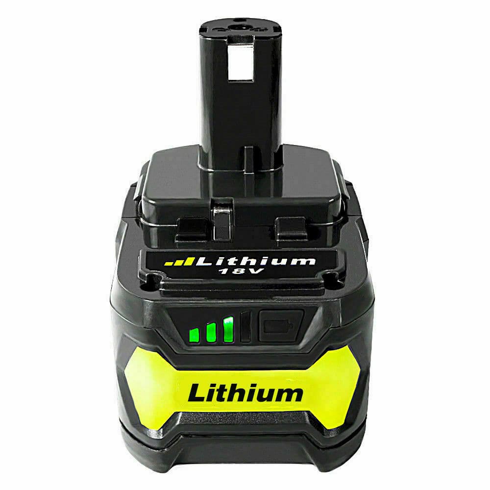 Compatible Battery 18V 5 AH For Ryobi One+ Plus P108 RB18L50 P104 P780 RB18L40 - Battery Mate