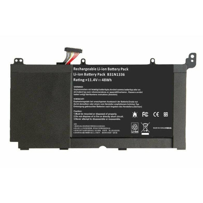 Compatible Battery for Asus Vivobook C31-S551 S551 S551L S551LA S551LB V551 V551L V551LB - Battery Mate