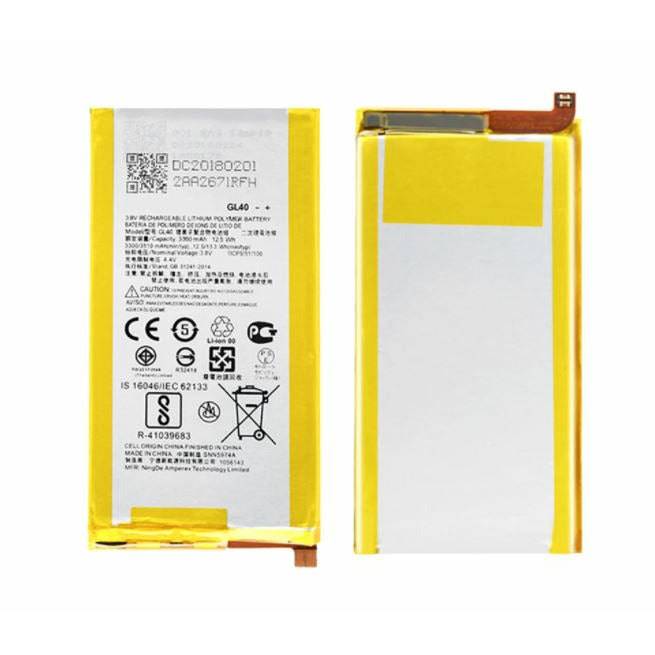 Compatible Battery for MOTOROLA GL40 Moto Z Play / Z Play Droid 3510mAh - Battery Mate