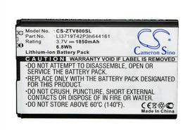 Compatible Battery for Telstra Tough 3 - T55,ZTE Telstra Easycall 4 T403 - Battery Mate