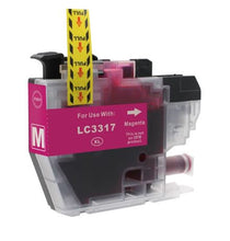 Load image into Gallery viewer, Compatible Brother LC-3317 Magenta Ink Cartridge - 550 pages - Battery Mate