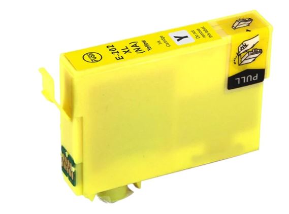 Compatible Epson 202XL Yellow High Yield Ink Cartridge [C13T02P192] - Battery Mate