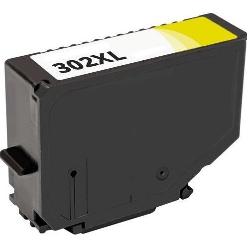 Compatible Epson 302XL (C13T01X192) Yellow High Yield Inkjet Cartridge - Battery Mate