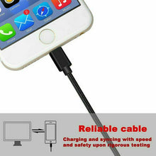 Load image into Gallery viewer, Compatible For iPhone 14 13 12 11 7 X 8 6 iPad USB Charging Phone Cable Data Cord Charger - Battery Mate