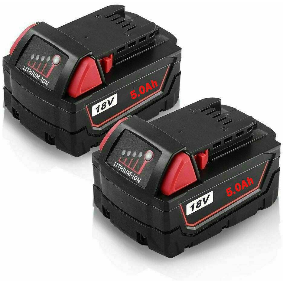 Compatible Generic Battery For Milwaukee M18 18V XC 5.0Ah - Battery Mate