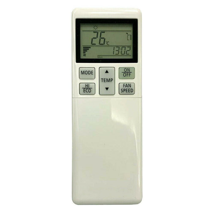 Compatible Mitsubishi Heavy Ind Air Conditioner Remote Control for RLA502A700B, RLA502A700L - Battery Mate