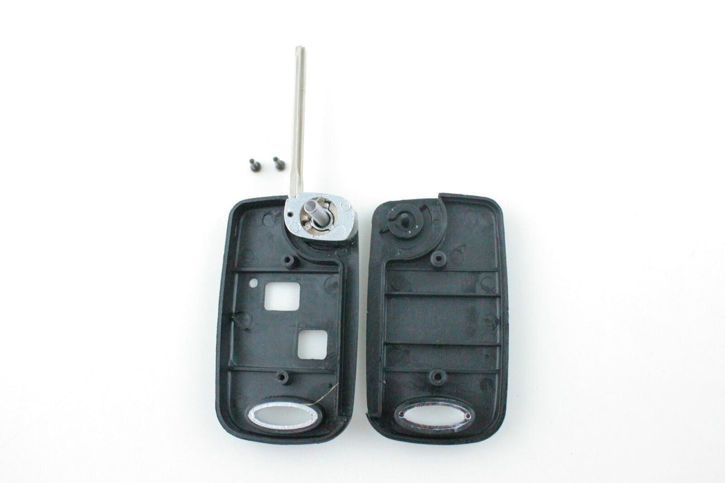 Compatible With Toyota Prado RAV4 Corolla Remote Car Flip Key Blank Shell/Case - Battery Mate