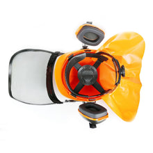 Load image into Gallery viewer, Complete Safety Helmet Visor Ear Muffs Neck Flap Chainsaw Brush Cutter Lawn Mower - Battery Mate