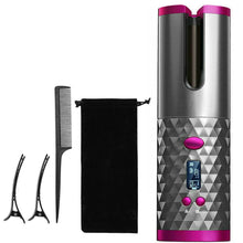 Load image into Gallery viewer, Cordless Automatic Hair Curler [Pink] - Battery Mate