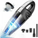 Cordless Car Vacuum Cleaner Handheld 12V 120W Cordless Rechargeable Portable Home - Battery Mate