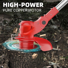 Load image into Gallery viewer, Cordless Grass Trimmer Lawn Grass Brush Cutter Blade Whipper Snipper &amp; 2 Battery - Battery Mate