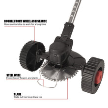 Load image into Gallery viewer, Cordless Grass Trimmer Lawn Grass Brush Cutter Blade Whipper Snipper For Makita - Battery Mate