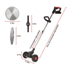 Load image into Gallery viewer, Cordless Grass Trimmer Lawn Grass Brush Cutter Blade Whipper Snipper For Makita - Battery Mate