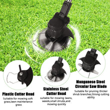 Load image into Gallery viewer, Cordless Grass Trimmer Lawn Grass Brush Cutter Blade Whipper Snipper For Makita - Battery Mate