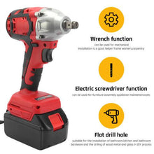 Load image into Gallery viewer, Cordless Power Impact Wrench Brushless Rattle Gun Drill Tool Socket w/ 2 Battery - Battery Mate