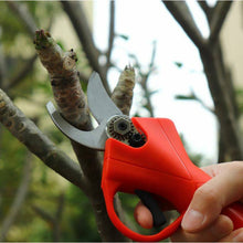 Load image into Gallery viewer, Cordless Rechargeable Electric Pruning Shears Secateur Branch Cutter + 2 Batteries - Battery Mate