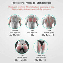 Load image into Gallery viewer, Cordless Strong Massage Gun LCD Deep Tissue Percussion Massager Muscle + 6 Heads - Battery Mate