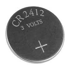 CR2412 3V 100mah lithium Battery button cell/coin for remote keys - Battery Mate