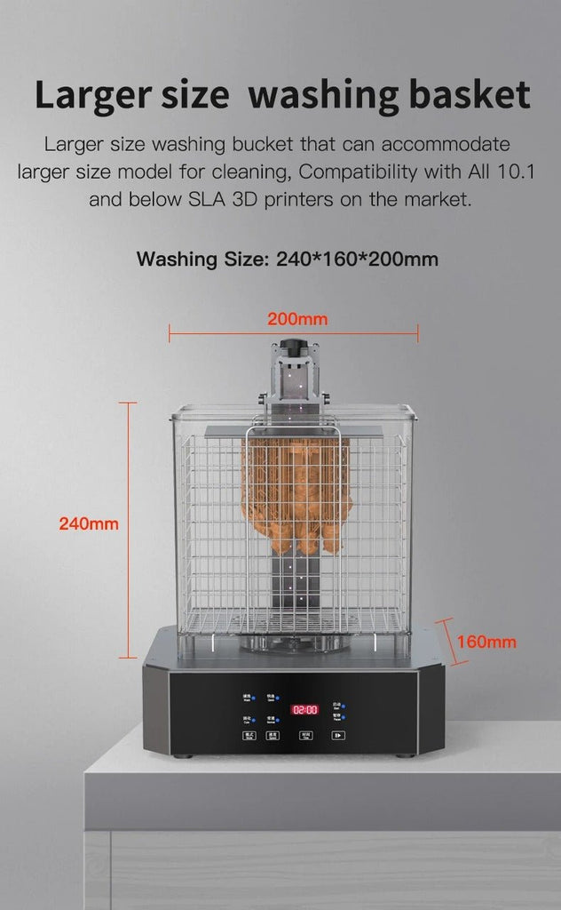 Creality3D UW-02 Washing/Curing Machine - Battery Mate