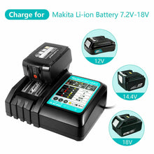 Load image into Gallery viewer, DC18RC 18V Lithium-Ion Battery Charger AU Plug for Makita BL1830 BL1860B BL1850 - Battery Mate