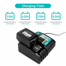 Load image into Gallery viewer, DC18RC 18V Lithium-Ion Battery Charger AU Plug for Makita BL1830 BL1860B BL1850 - Battery Mate