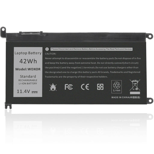 Dell WDX0R Compatible Battery Replacement - Battery Mate