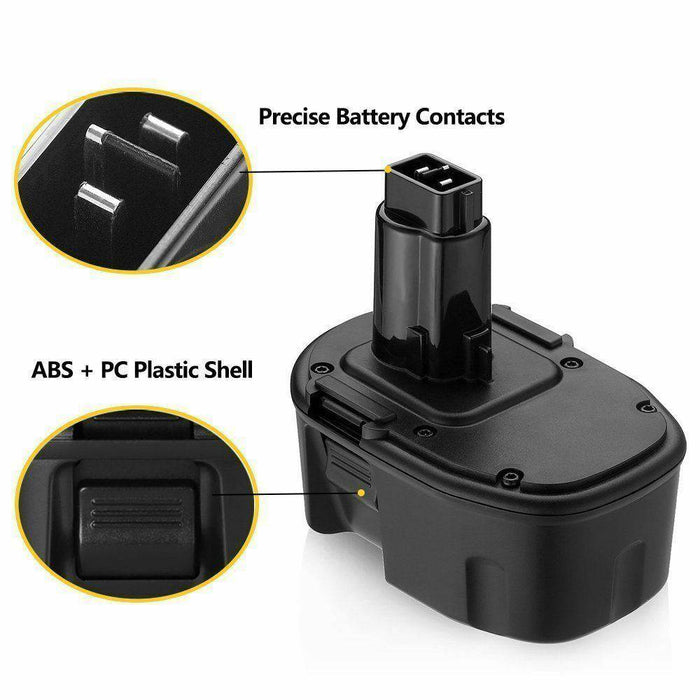 DeWalt 18v XRP Compatible Battery Pack DC9096S DC9096-2 DC9096 DC9098 DW9095 DCB200 - Battery Mate