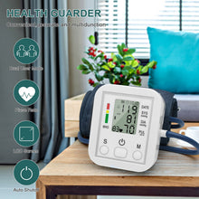 Load image into Gallery viewer, Digital Blood Pressure Monitor Upper Arm Automatic Machine Heart Rate Monitor - Battery Mate