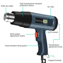 Load image into Gallery viewer, Digital Heat Gun Hot Air Heating Tool - Battery Mate