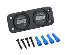 Load image into Gallery viewer, Digital LED Volt Meter Dual Battery Monitor Boat Voltage Marine Gauge DC 12V-24V - Battery Mate