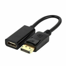 Load image into Gallery viewer, Display Port DP to HDMI Cable Male to Female 4K AND Full HD Adapter - Battery Mate