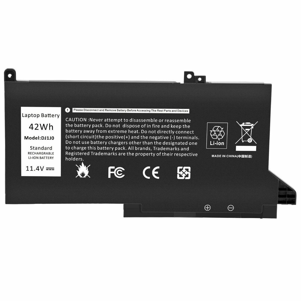DJ1J0 Compatible Battery For Dell Latitude 7280 7290 E7280 E7290 - Battery Mate