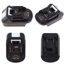 Load image into Gallery viewer, DM18M Battery Adapter for Milwaukee to Makita Battery / for Milwaukee 18V for Dewalt 20V Battery Convert to for Makita 18V Battery - Battery Mate