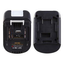 Load image into Gallery viewer, DM18M Battery Adapter for Milwaukee to Makita Battery / for Milwaukee 18V for Dewalt 20V Battery Convert to for Makita 18V Battery - Battery Mate