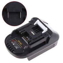 Load image into Gallery viewer, DM18M Battery Adapter for Milwaukee to Makita Battery / for Milwaukee 18V for Dewalt 20V Battery Convert to for Makita 18V Battery - Battery Mate