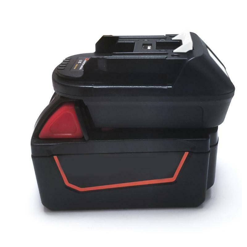 DM18M Battery Adapter for Milwaukee to Makita Battery / for Milwaukee 18V for Dewalt 20V Battery Convert to for Makita 18V Battery - Battery Mate