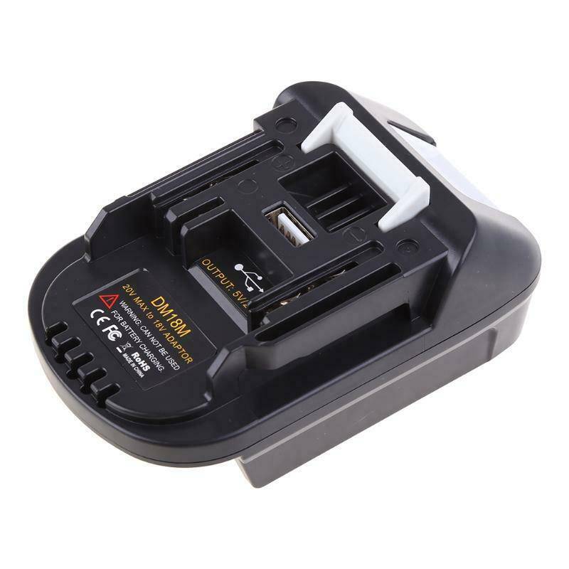 DM18M Battery Adapter for Milwaukee to Makita Battery / for Milwaukee 18V for Dewalt 20V Battery Convert to for Makita 18V Battery - Battery Mate