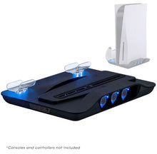 Load image into Gallery viewer, Dobe Multifunctional Cooling Stand with Charging for PS5 - Battery Mate